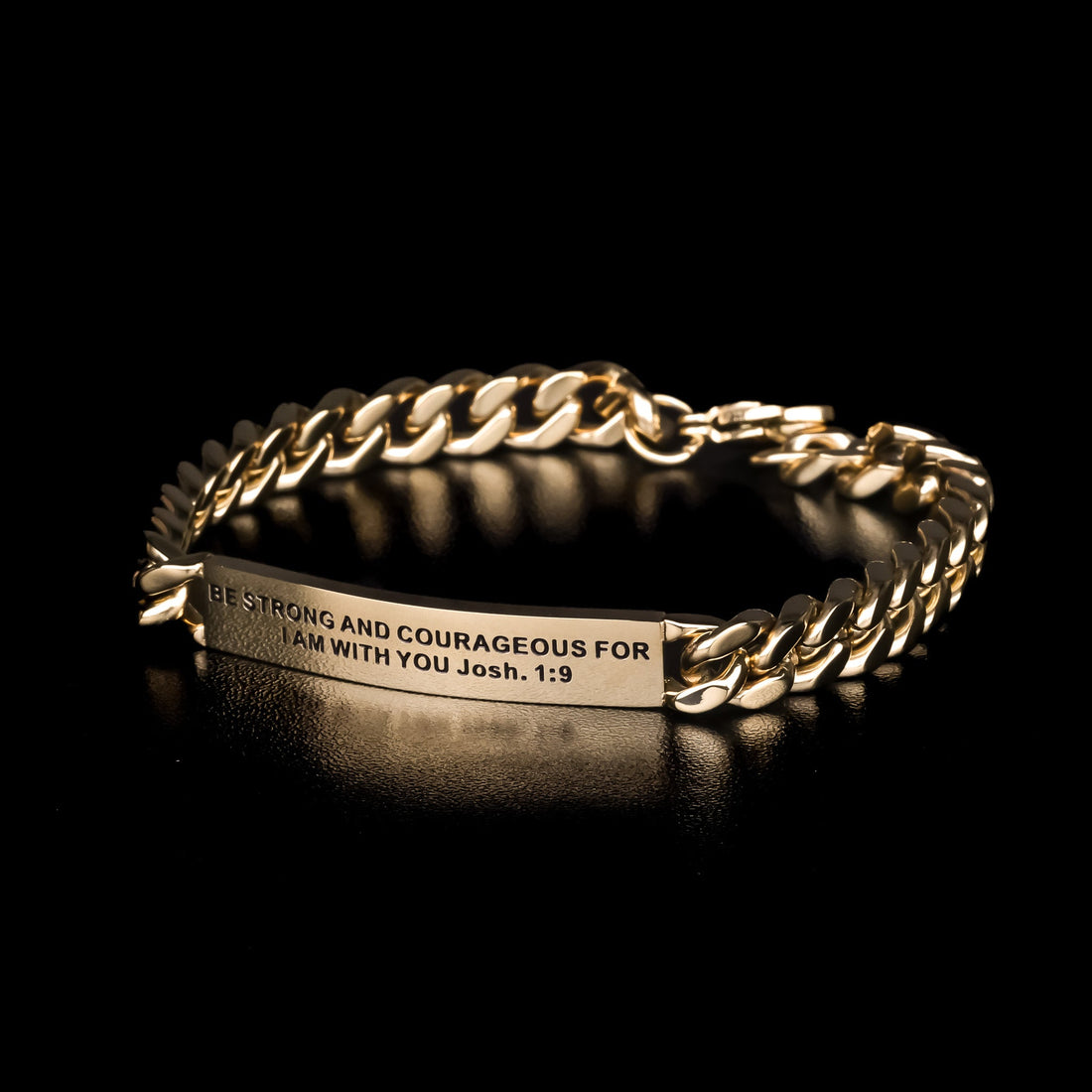 BE STRONG AND COURAGEOUS FOR I AM WITH YOU - MEN&