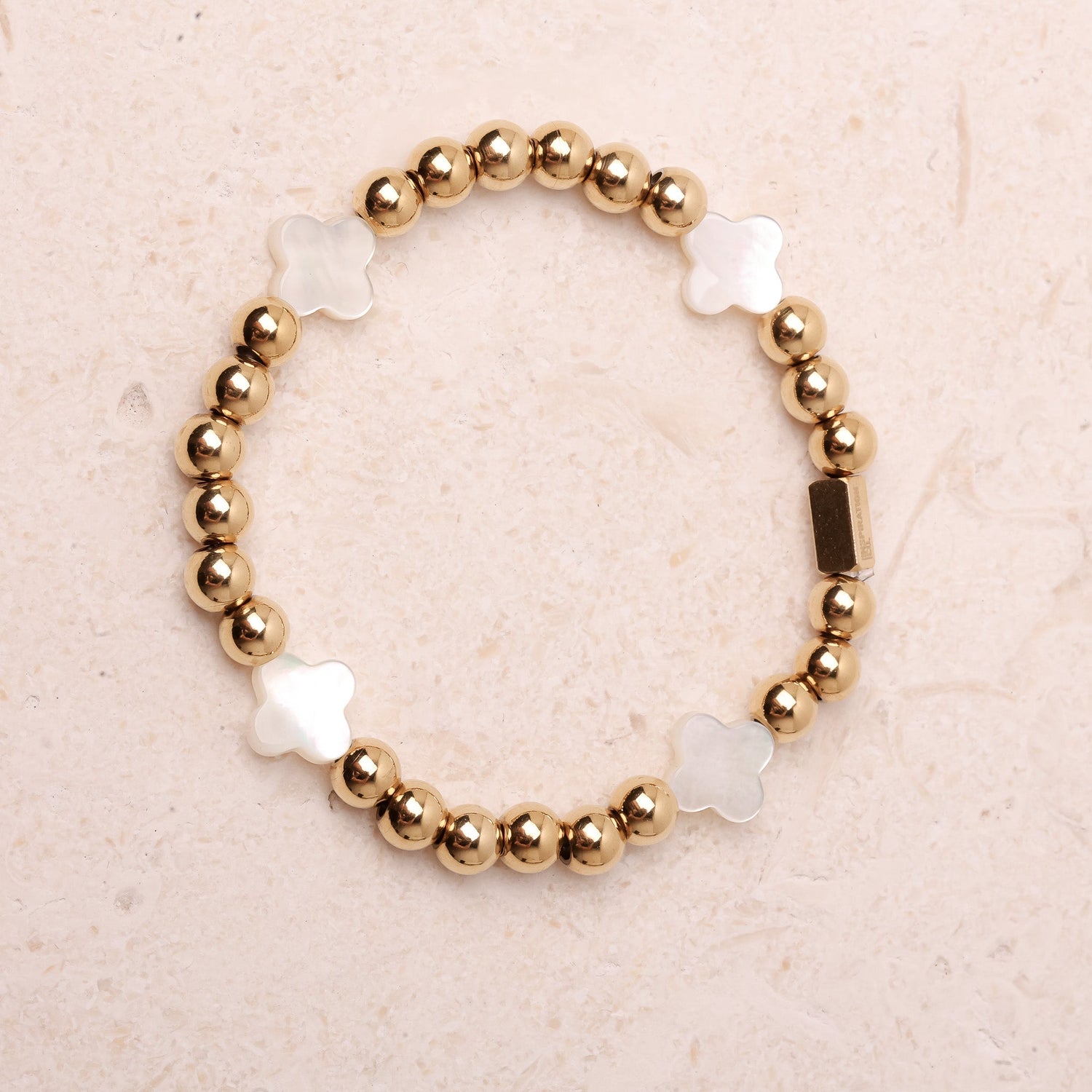 CLOVER BRACELET - MOTHER OF PEARL - Inspiration Co.