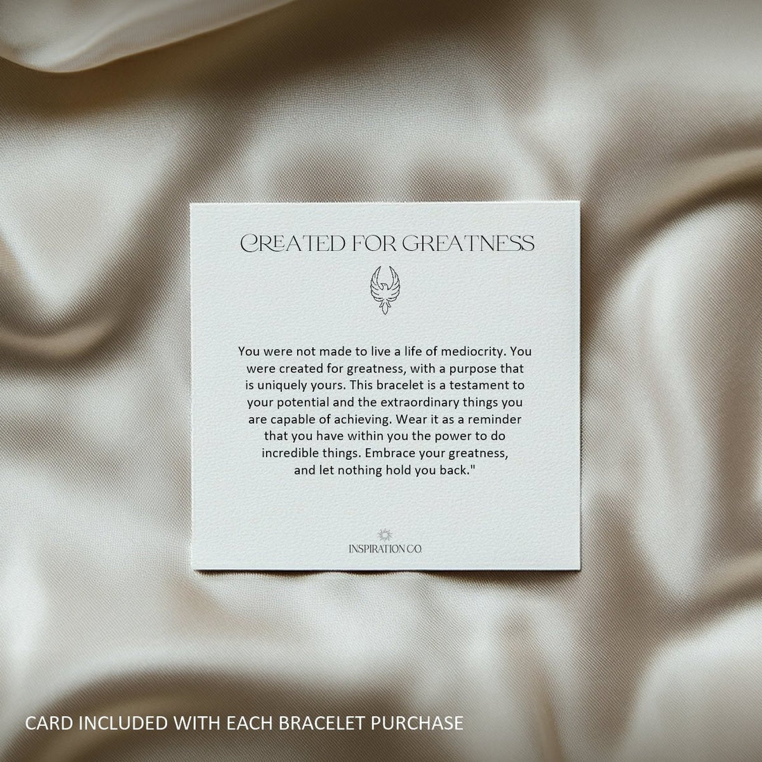 CREATED FOR GREATNESS - Mens Collection - Inspiration Co.