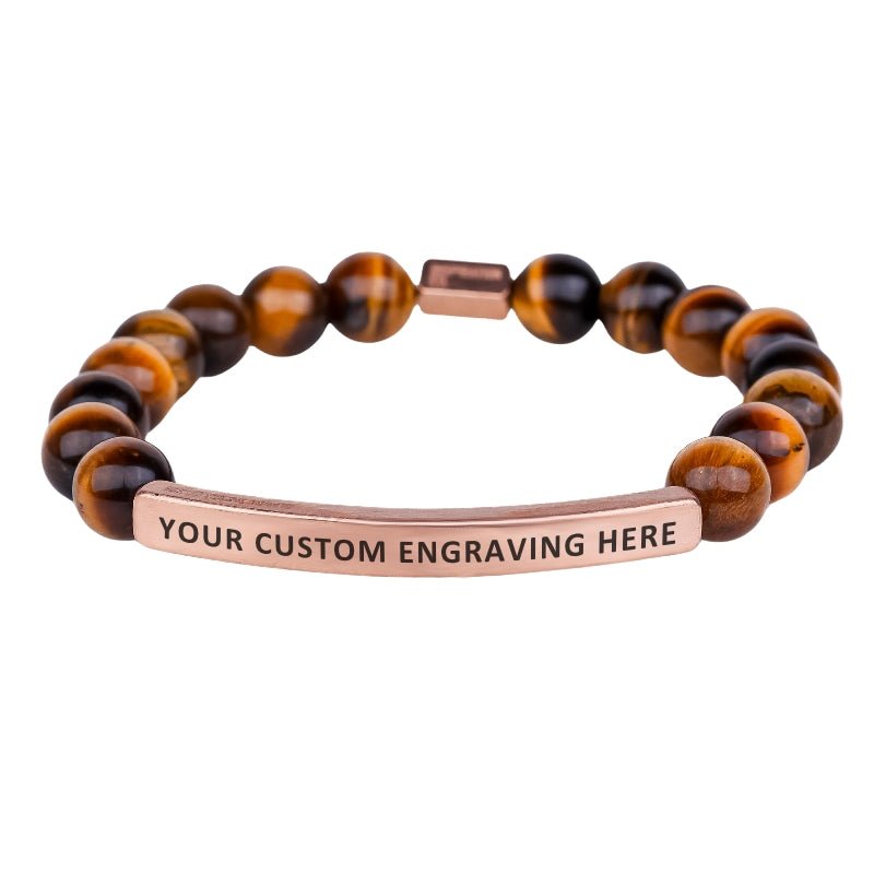 Tiger Eye Custom Bracelet - Inspiration Co.